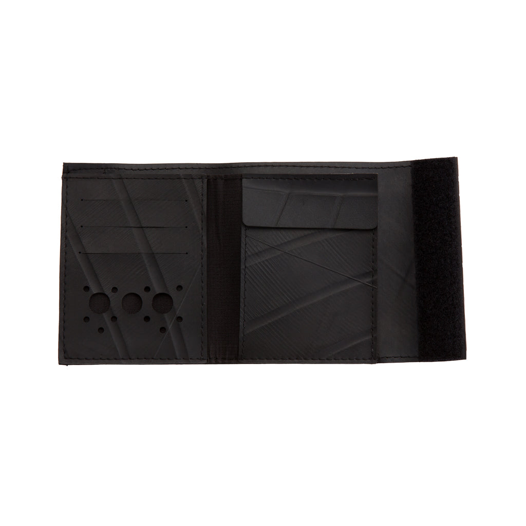 Reiga Velcro Recycled Rubber Vegan Wallet by Paguro Upcycle