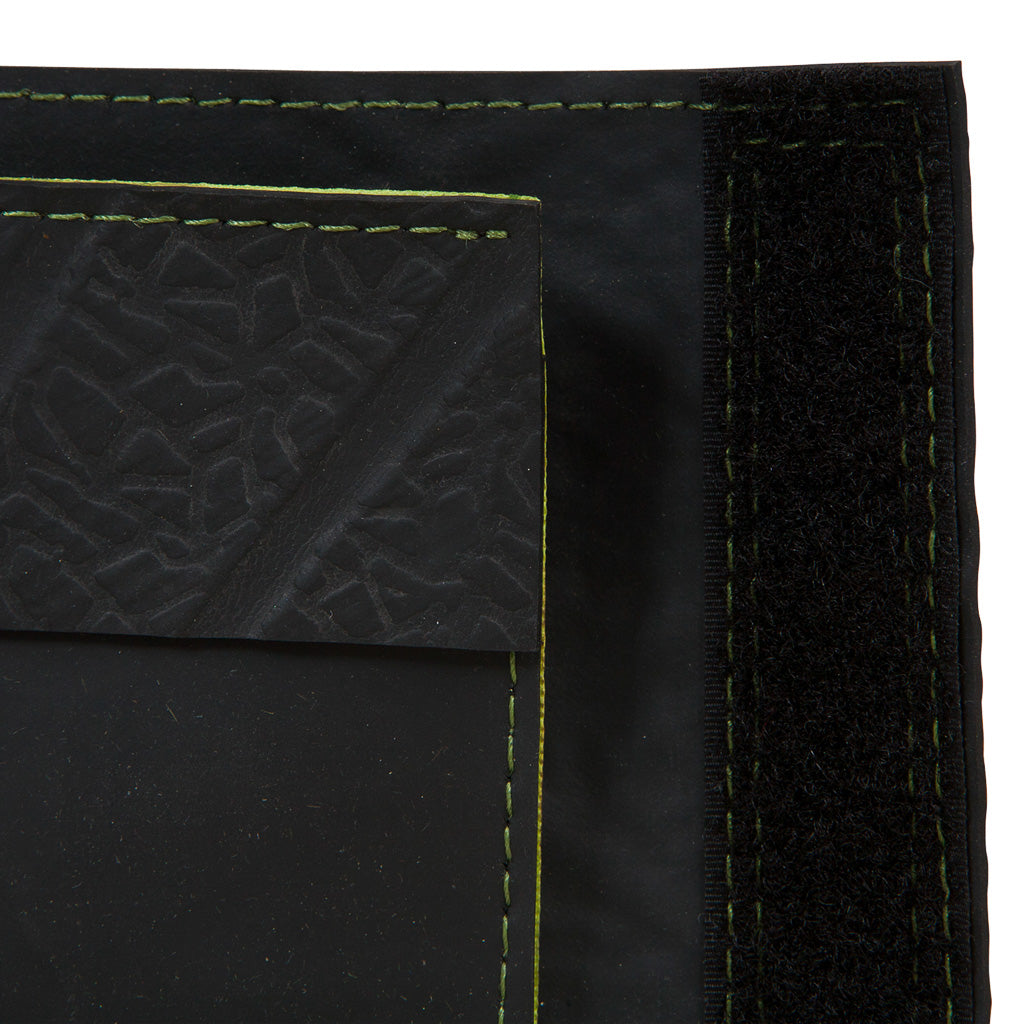 Reiga Velcro Recycled Rubber Vegan Wallet by Paguro Upcycle