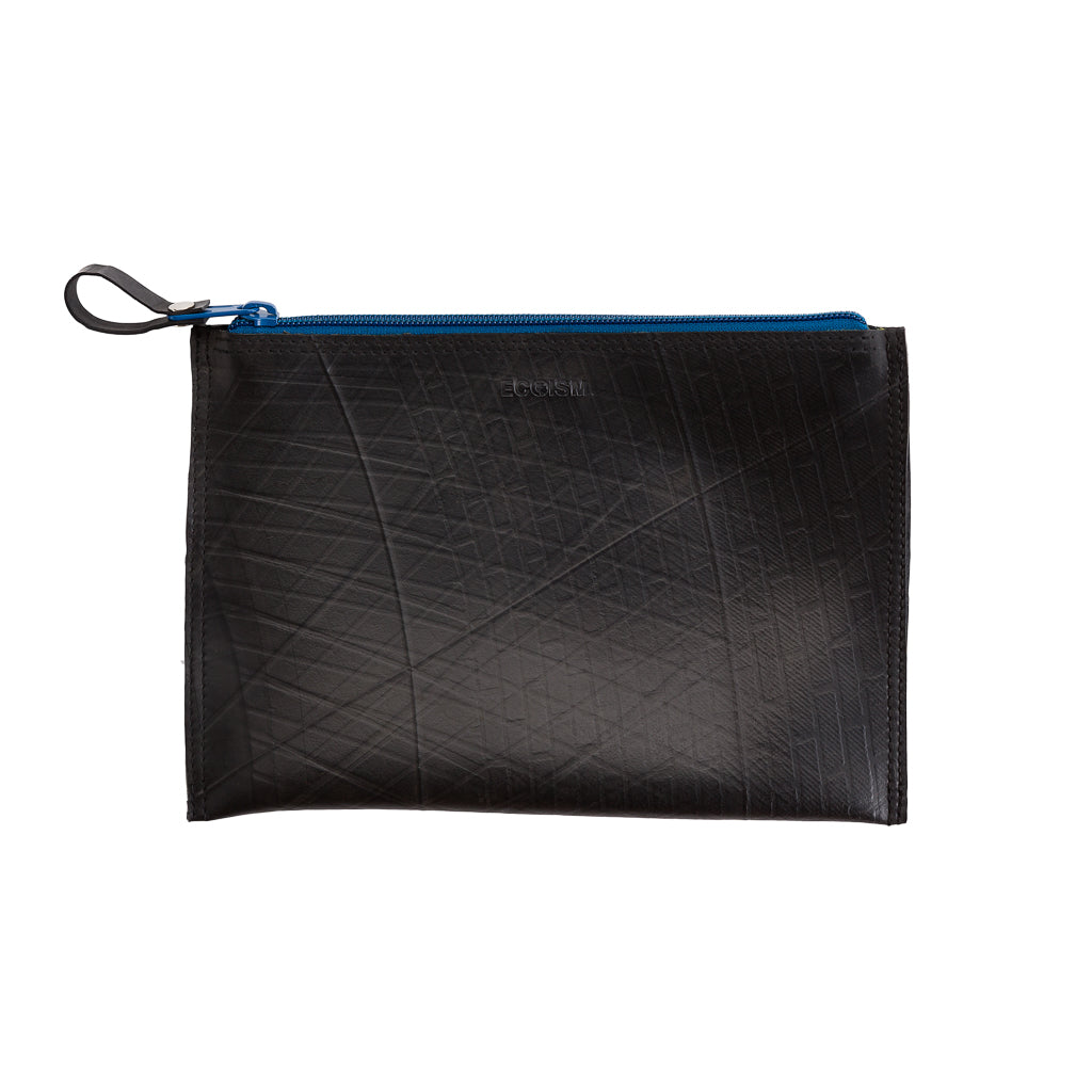 Lewis Essential Medium Flat Vegan Pouch by Paguro Upcycle