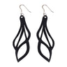 Vine Lightweight Inner Tube Earrings by Paguro Upcycle